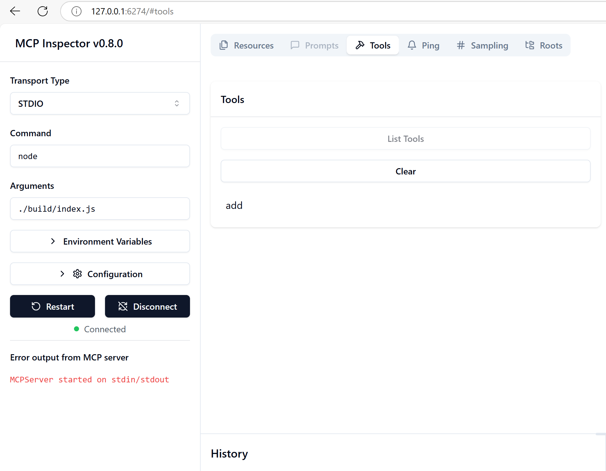 Listing tools
